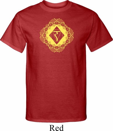 Mens Yoga Diamond Manipura Tall T-shirt