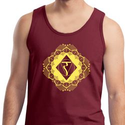 Mens Yoga Diamond Manipura Tank Top