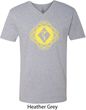Mens Yoga Diamond Manipura V-neck Shirt