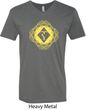 Mens Yoga Diamond Manipura V-neck Shirt