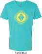 Mens Yoga Diamond Manipura V-neck Shirt
