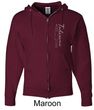 Mens Yoga Full Zip Hoodie Tadasana Mountain Pose