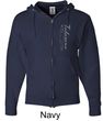 Mens Yoga Full Zip Hoodie Tadasana Mountain Pose