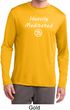 Mens Yoga Heavily Meditated with OM Dry Wicking Long Sleeve
