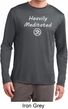 Mens Yoga Heavily Meditated with OM Dry Wicking Long Sleeve