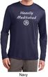 Mens Yoga Heavily Meditated with OM Dry Wicking Long Sleeve