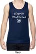 Mens Yoga Heavily Meditated with OM Dry Wicking Tank Top