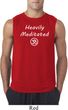 Mens Yoga Heavily Meditated with OM Sleeveless Shirt