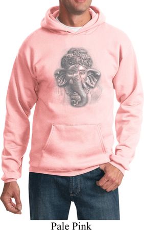 Mens Yoga Hoodie 3D Ganesha Lights Hoody