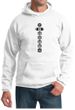Mens Yoga Hoodie 7 Chakras Black Print Hoody