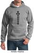 Mens Yoga Hoodie 7 Chakras Black Print Hoody