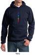 Mens Yoga Hoodie 7 Colored Chakras Hoody