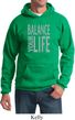 Mens Yoga Hoodie Balance Your Life Hoody