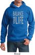 Mens Yoga Hoodie Balance Your Life Hoody
