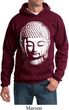 Mens Yoga Hoodie Big Buddha Head Hoody