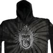 Mens Yoga Hoodie Big Buddha Tie Dye Hoody
