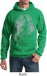Mens Yoga Hoodie BIG Ganesha Profile Hoody