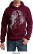 Mens Yoga Hoodie BIG Ganesha Profile Hoody