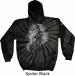 Mens Yoga Hoodie BIG Ganesha Profile Tie Dye Hoody