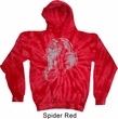 Mens Yoga Hoodie BIG Ganesha Profile Tie Dye Hoody