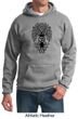 Mens Yoga Hoodie Black Bodhi Tree Hoody