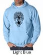 Mens Yoga Hoodie Black Bodhi Tree Hoody