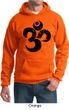 Mens Yoga Hoodie Black Distressed OM Hoody