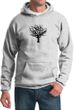 Mens Yoga Hoodie Black Tree of Life Hoody