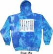 Mens Yoga Hoodie Breathe Tie Dye Hoody