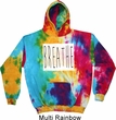 Mens Yoga Hoodie Breathe Tie Dye Hoody