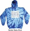 Mens Yoga Hoodie Breathe Tie Dye Hoody