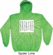 Mens Yoga Hoodie Breathe Tie Dye Hoody