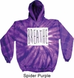 Mens Yoga Hoodie Breathe Tie Dye Hoody