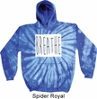 Mens Yoga Hoodie Breathe Tie Dye Hoody