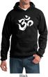 Mens Yoga Hoodie Brushstroke Aum Hoody