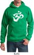 Mens Yoga Hoodie Brushstroke Aum Hoody