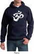 Mens Yoga Hoodie Brushstroke Aum Hoody