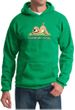 Mens Yoga Hoodie Downward Human Hoody