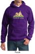Mens Yoga Hoodie Downward Human Hoody