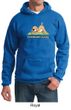 Mens Yoga Hoodie Downward Human Hoody