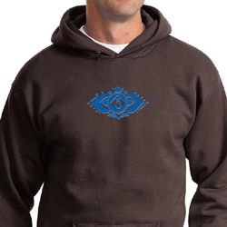 Mens Yoga Hoodie Floral Ajna Hoody