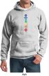 Mens Yoga Hoodie Floral Chakras Hoody
