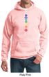 Mens Yoga Hoodie Floral Chakras Hoody