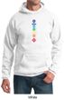 Mens Yoga Hoodie Floral Chakras Hoody