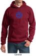 Mens Yoga Hoodie Floral Sahasrara Hoody