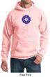 Mens Yoga Hoodie Floral Sahasrara Hoody