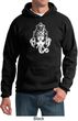 Mens Yoga Hoodie Ganesha Head Hoody