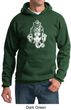 Mens Yoga Hoodie Ganesha Head Hoody