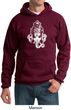 Mens Yoga Hoodie Ganesha Head Hoody