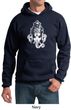Mens Yoga Hoodie Ganesha Head Hoody